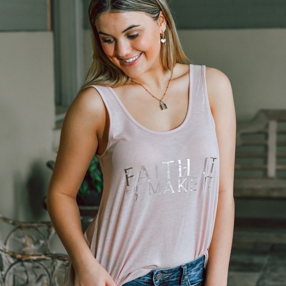 Faith It Till You Make It In Pink - Picture 4 of 7